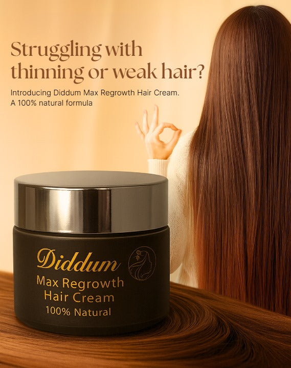 Diddum Max regrowth hair cream ..